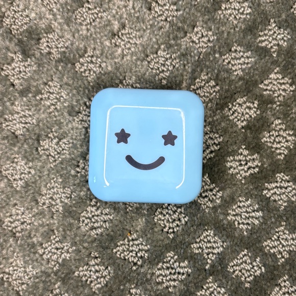 Starface Other - Starface Blue Star-Eyes Smile Square Compact Case